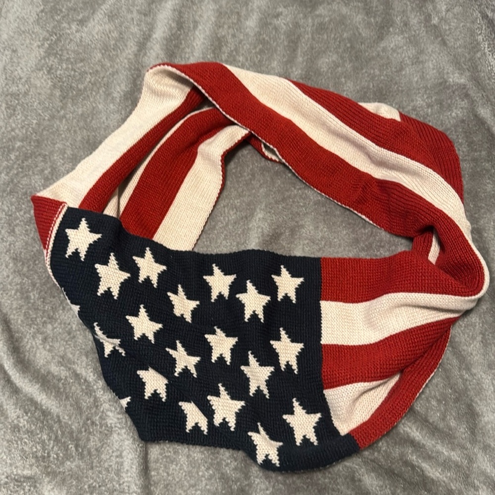 American Flag Infinity Scarf
